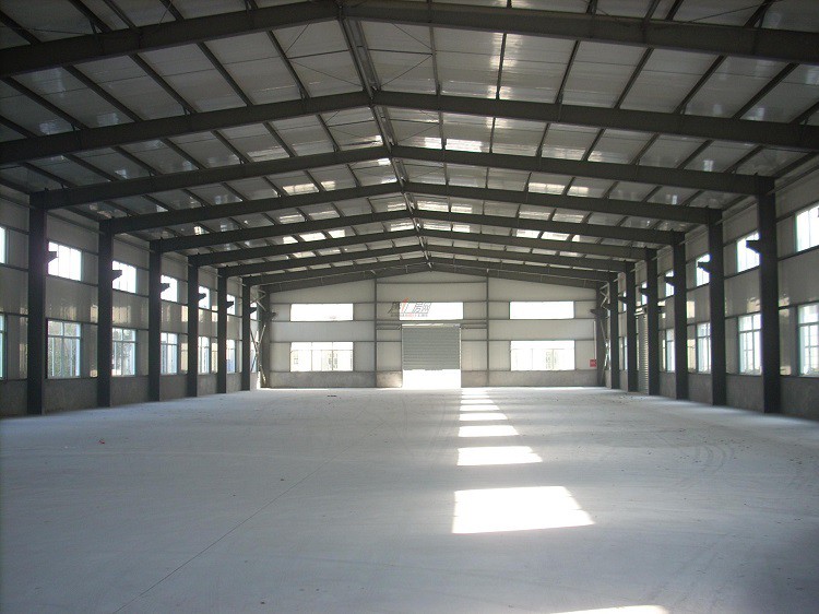 Large Steel Structure Workshop Light Arched Roof Steel Structure Frame